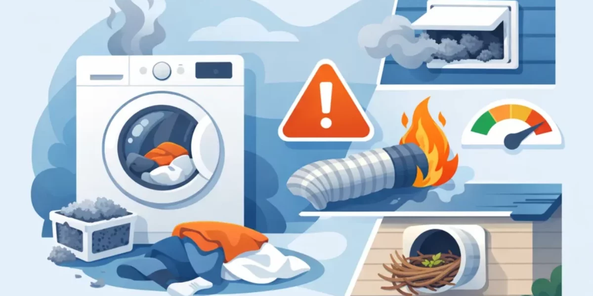 9 Top Dryer Vent Warning Signs to Watch