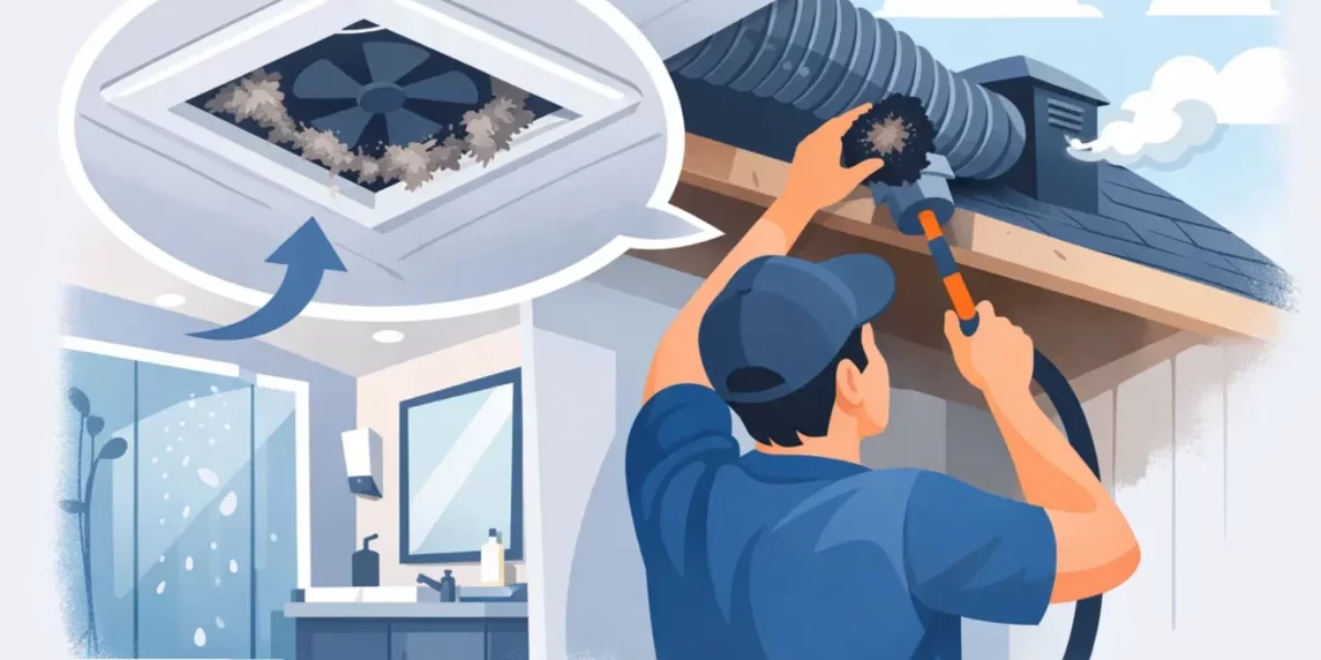 Bathroom Exhaust Fan Vent Clogged? Fix It Fast