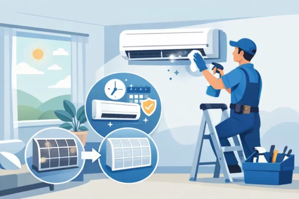 When to Book a Mini Split Cleaning Service