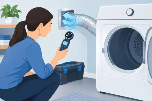 How to Measure Dryer Airflow at Home Safely